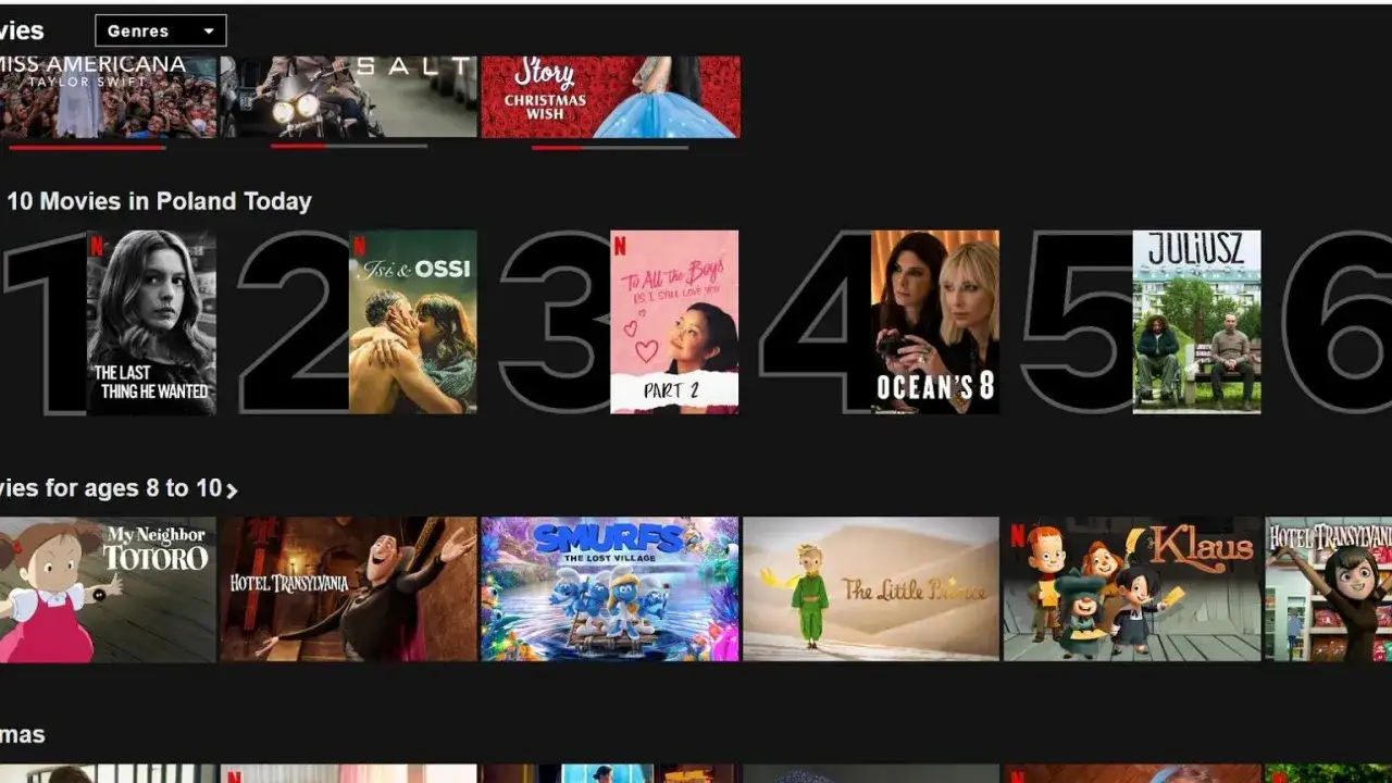 Netflix polecane filmy: