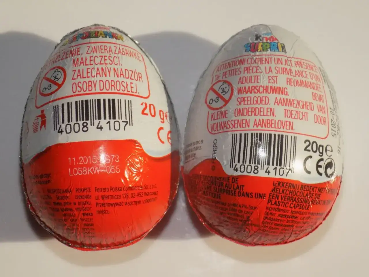 Kinder Joy vs Kinder Niespodzianka por&oacute;wnanie