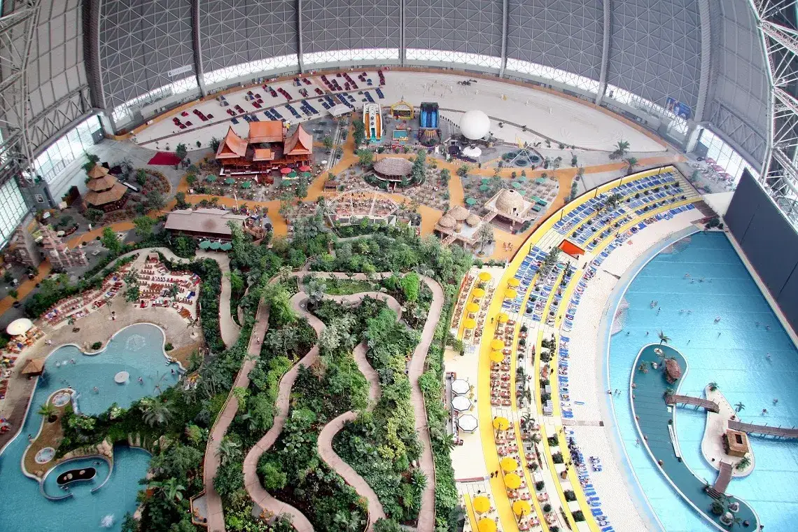 Tropical Islands hala gł&oacute;wna Morze Południowe