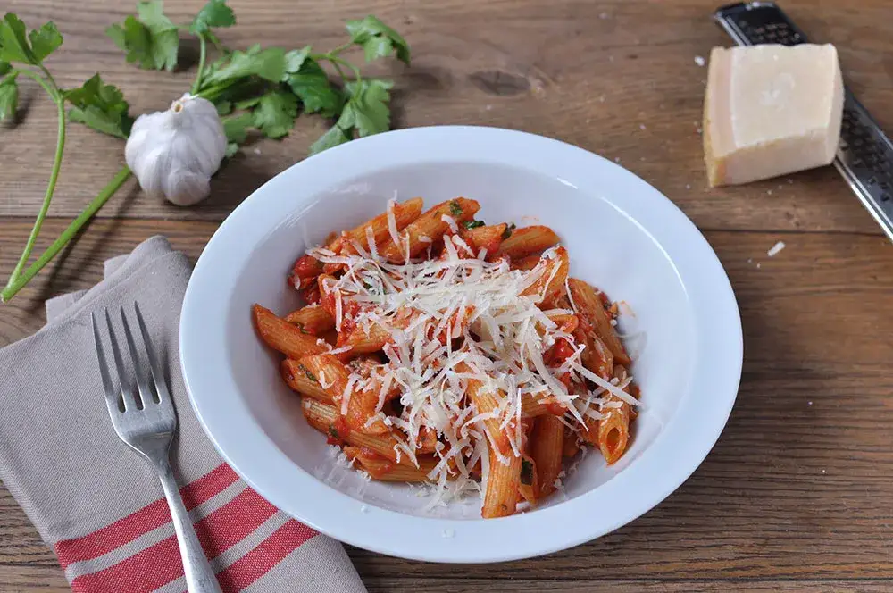 dania z sosem arrabbiata bez makaronu