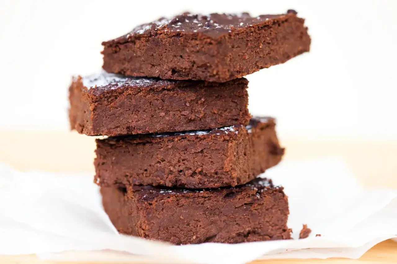 wilgotne brownie bezglutenowe z fasoli
