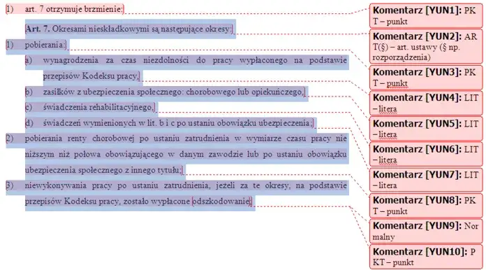 wzory cytowania aktów prawnych przykłady