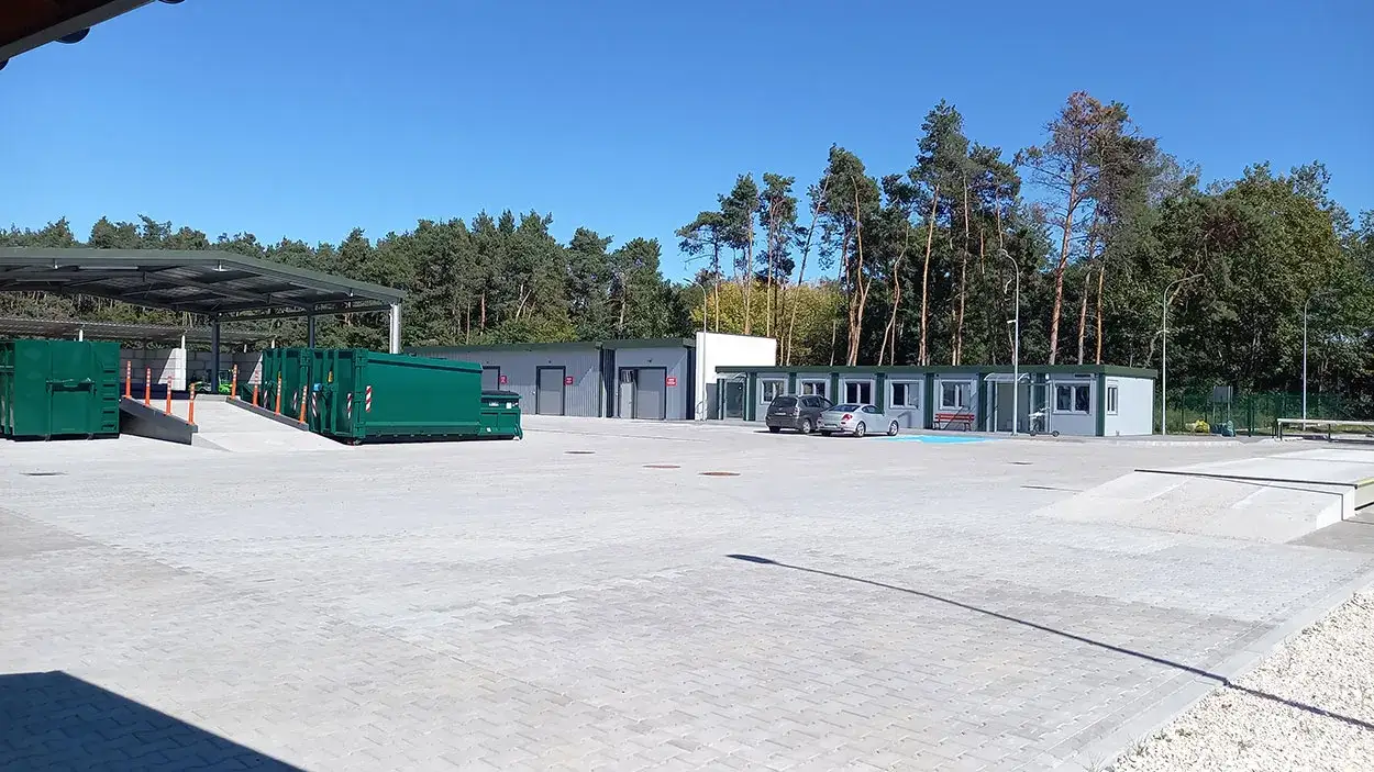 PSZOK punkt selektywnej zbiórki odpadów