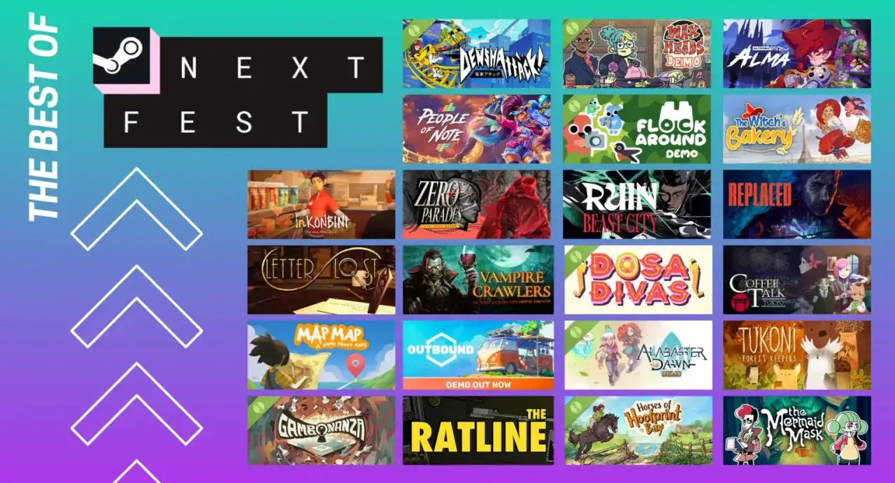 Najlepsze gry z Steam Next Fest: od przygód po strategie. Odkryj nowe tytuły i dema!