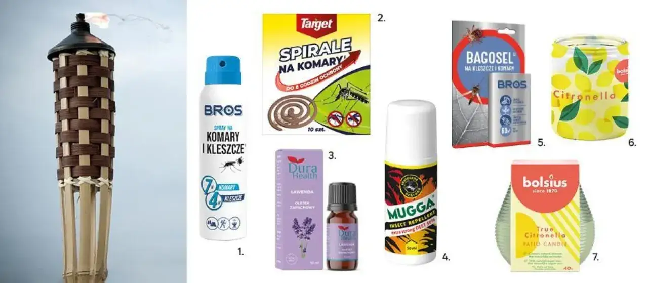 Skuteczne środki chemiczne i urządzenia na komary