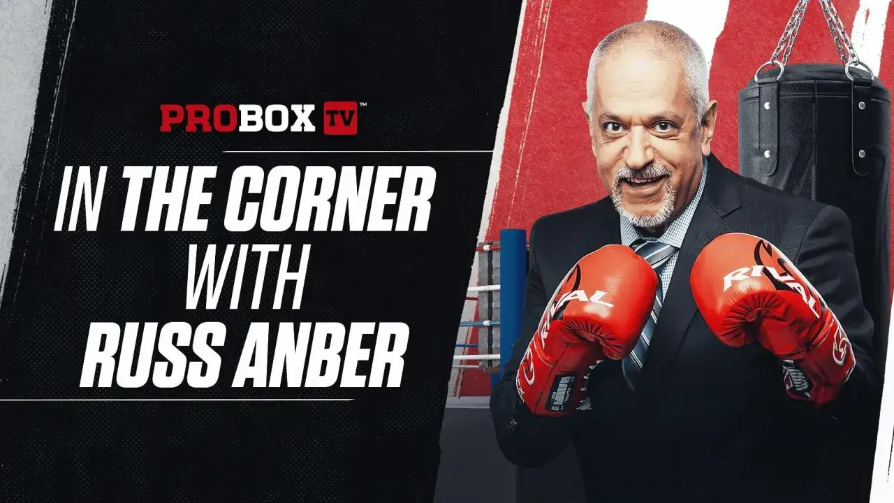 Russ Anber, in red boxing gloves, is featured in