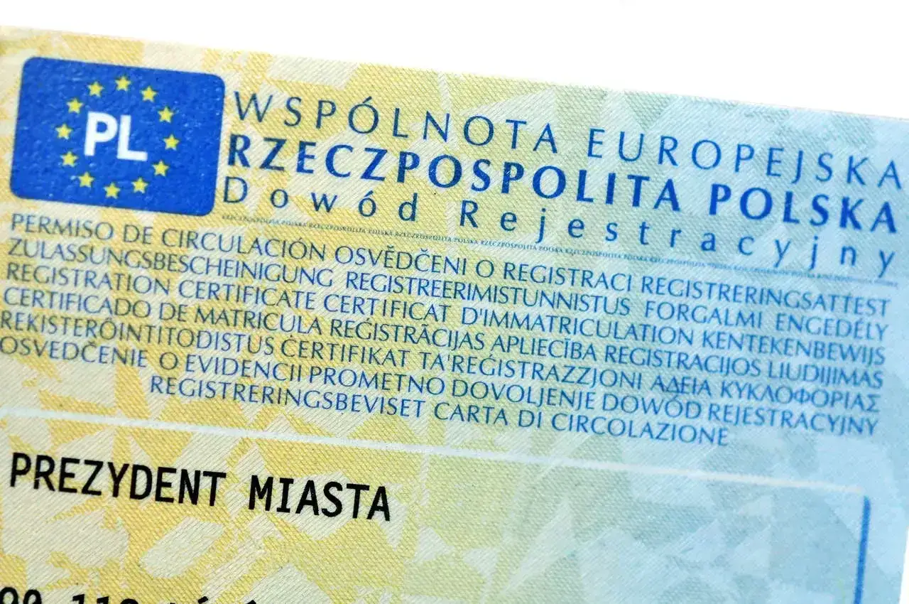 Zgubiony dowód rejestracyjny? Na dokumencie widnieje napis 