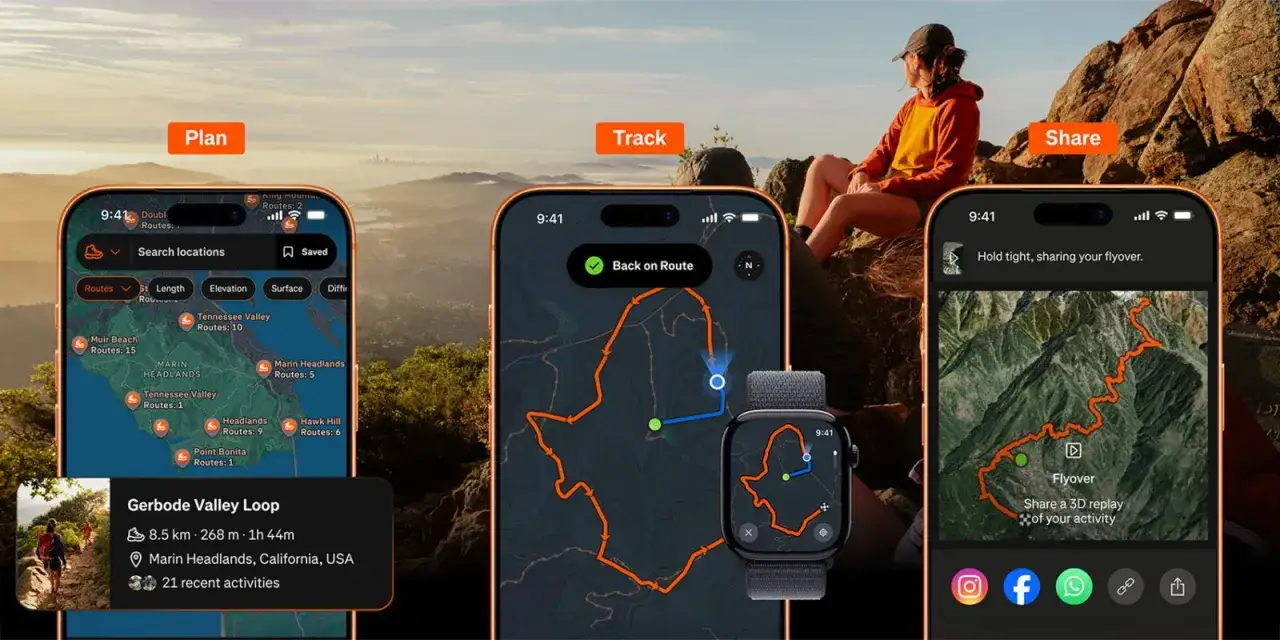 Mit dieser Wanderwege App planst, verfolgst und teilst du deine Touren. Entdecke neue Routen und teile deine Erlebnisse.