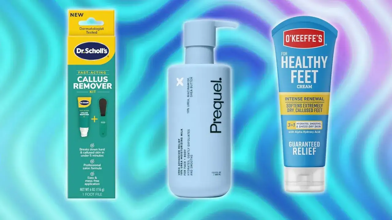 Kit Dr. Scholl's, Prequel et cr&egrave;me O'Keeffe's pour aider &agrave; comment enlever la peau morte des pieds.