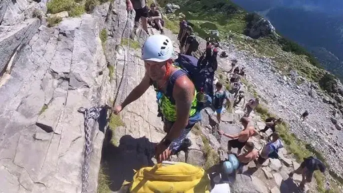 Giewont łańcuchy kopuła szczytowa