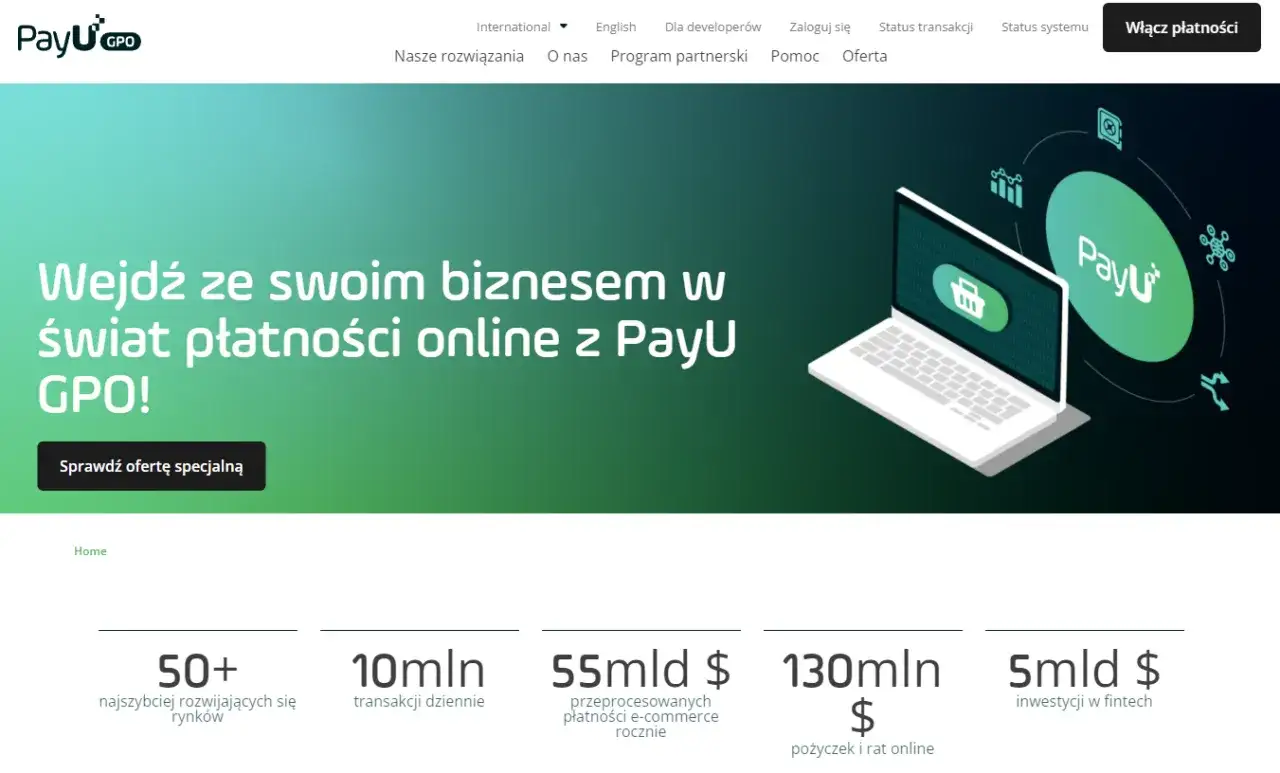 PayU GPO: wejdź ze swoim biznesem w świat płatności online. Dowiedz się, payu co to jest i jak działa.