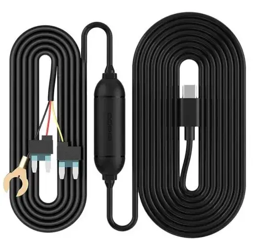 Akcesoria do podłączenia wideorejestratora do bezpieczników: hardwire kit, złodziejki, próbnik napięcia