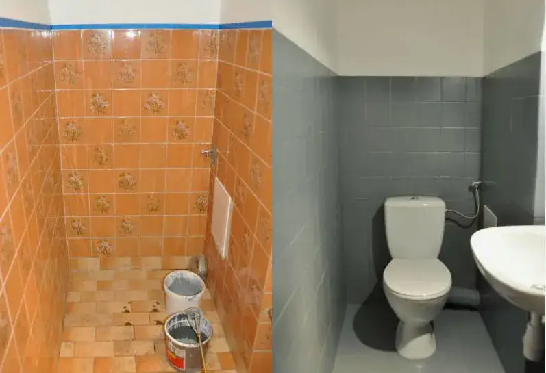 czyszczenie płytek przed malowaniem