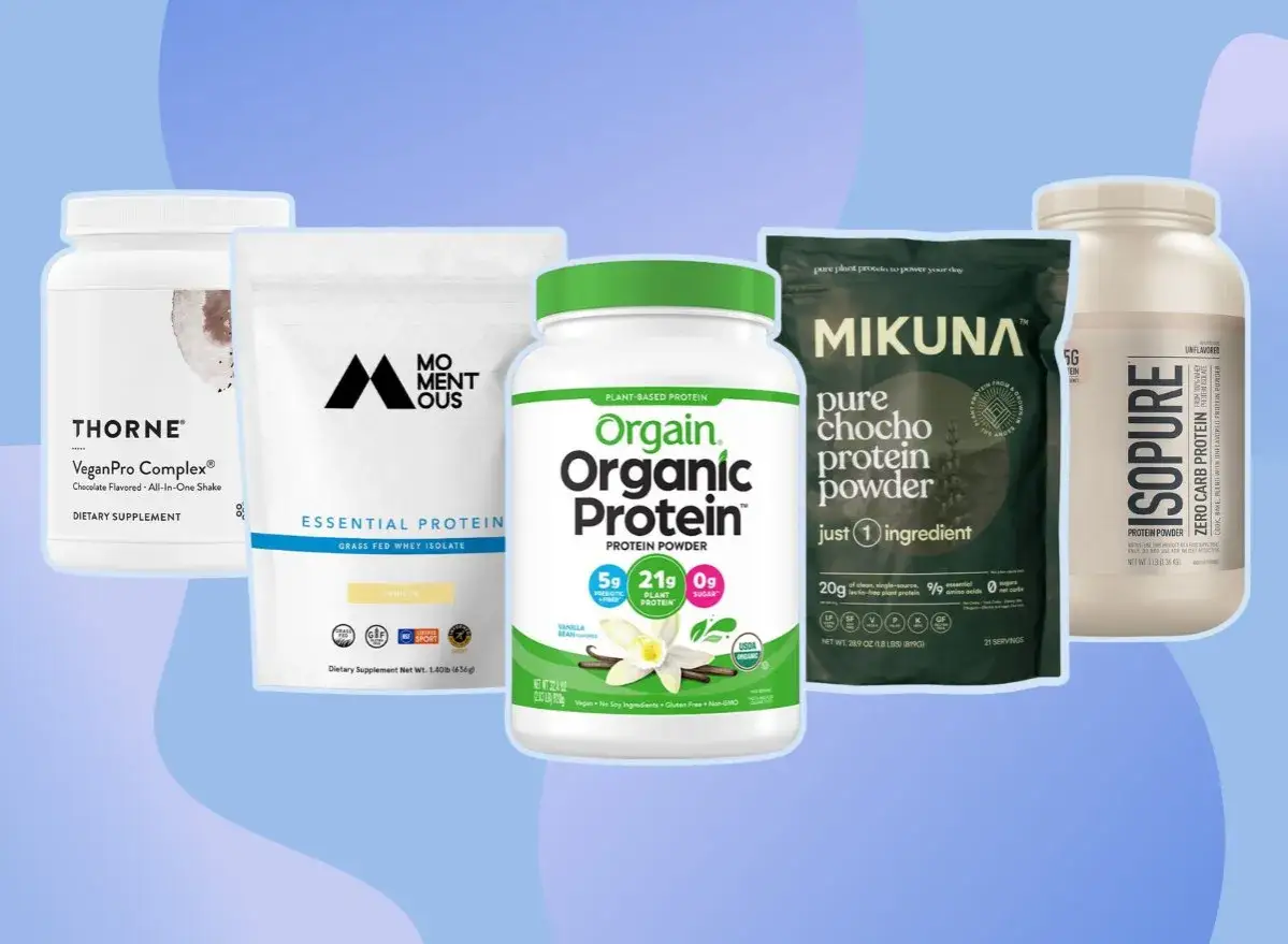 Verschiedene Proteinpulver-Marken wie Orgain, Mikuna und Isopure. Hilft Proteinpulver beim Abnehmen? Ja, es kann S&auml;ttigung f&ouml;rdern.