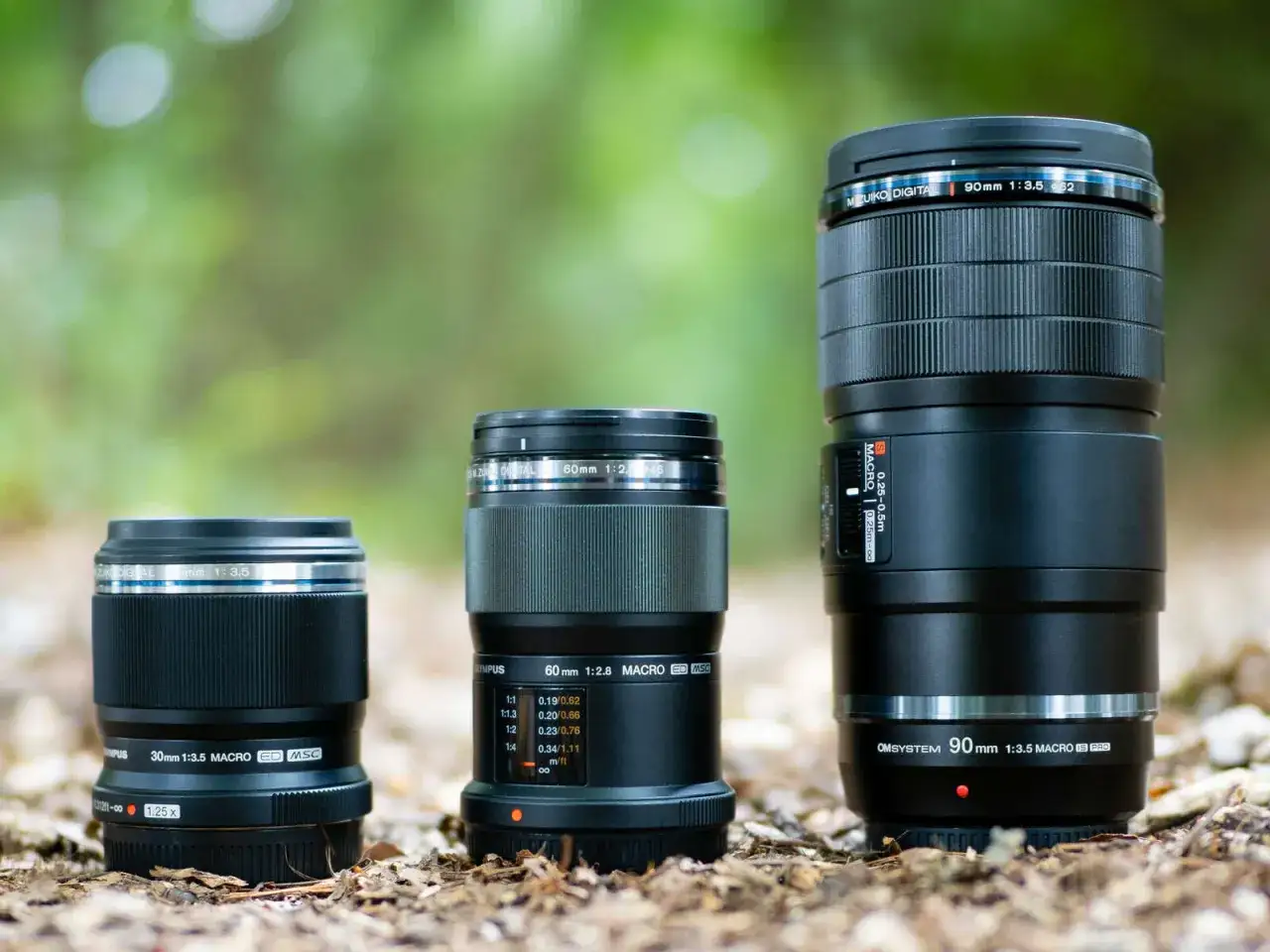 Olympus M. Zuiko macro lenses comparison