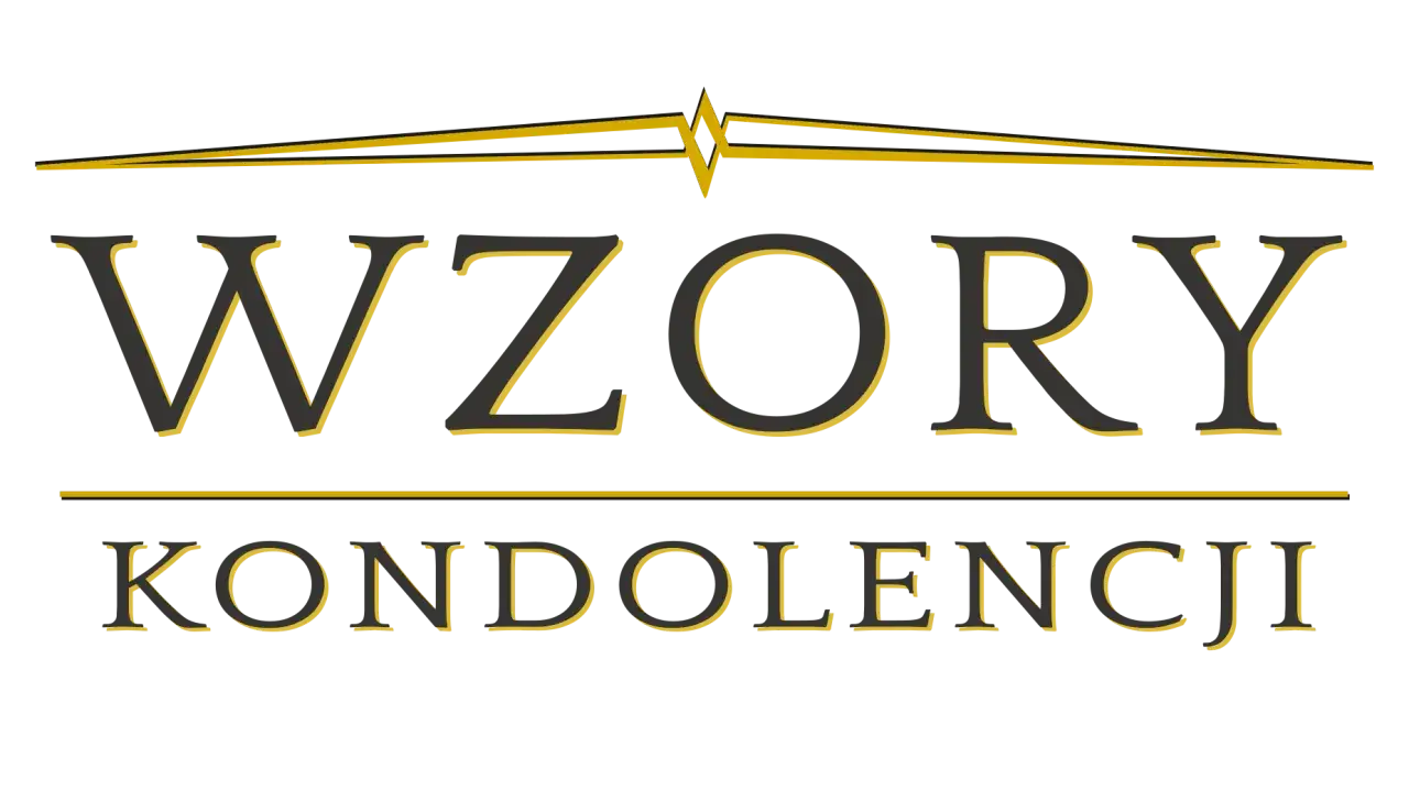 Przykładowe wzory kondolencji na różnych nośnikach