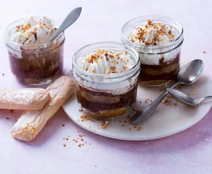 Postre Príncipe Alberto en capas