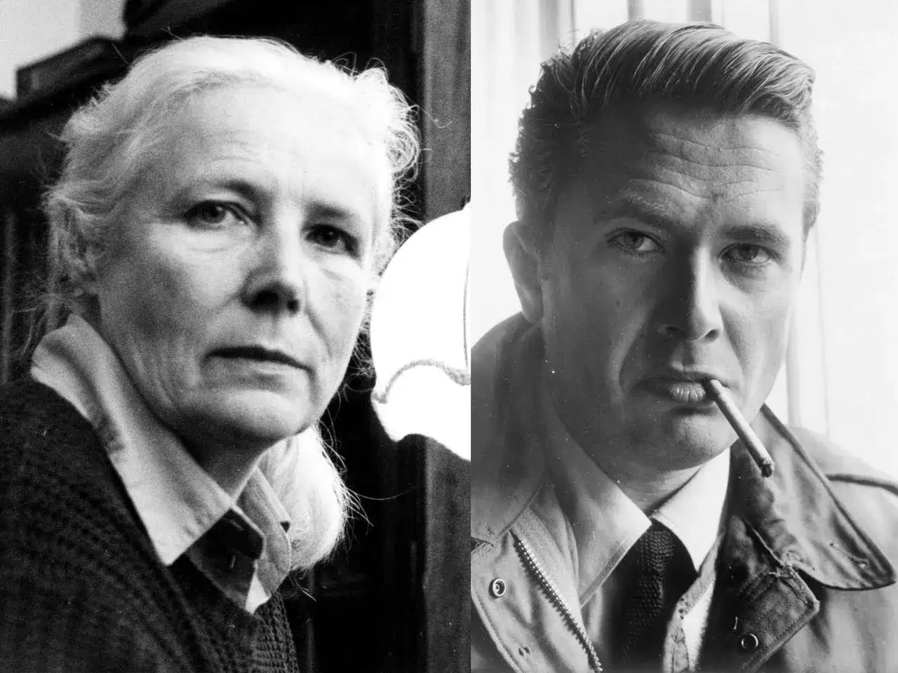 Marek Hłasko i Agnieszka Osiecka, dwaj wybitni twórcy, których losy splatały się w burzliwych czasach.