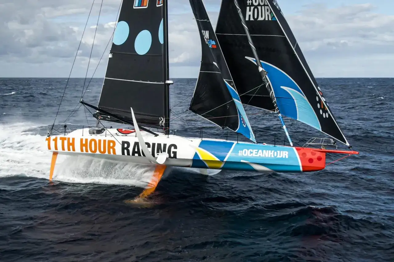 Ein Vendée Globe Boot, die