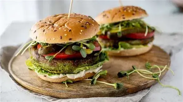 r&oacute;żne wege burgery