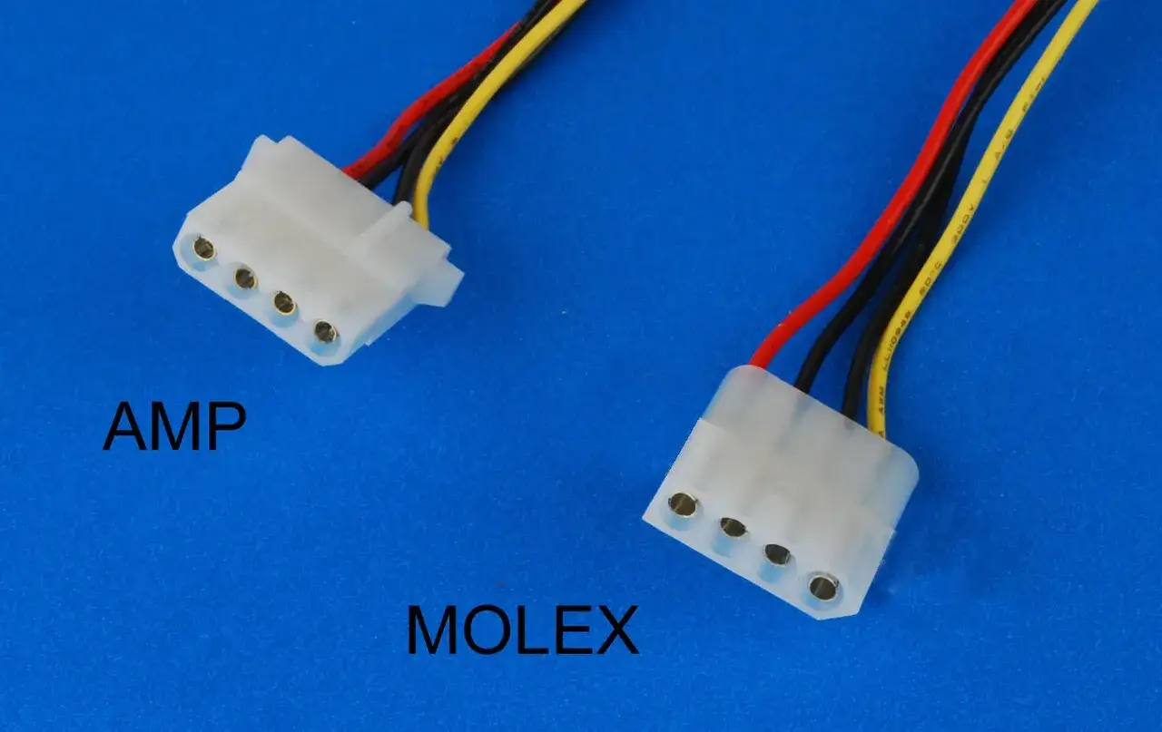 Uszkodzone złącze Molex