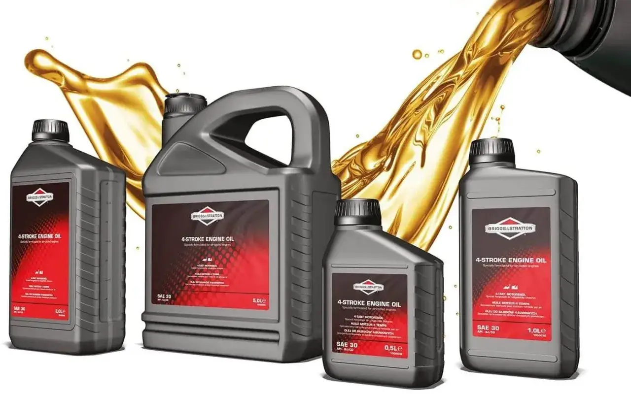Olej Briggs & Stratton SAE 30 to idealny wybór, jeśli zastanawiasz się, jaki olej do kosiarki. Zapewnia optymalną ochronę silnika 4-suwowego.