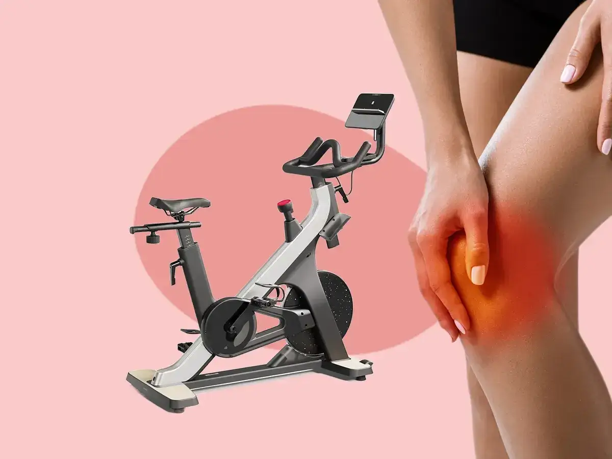 Ergometer nachteile: Knie schmerzt bei intensivem Training.