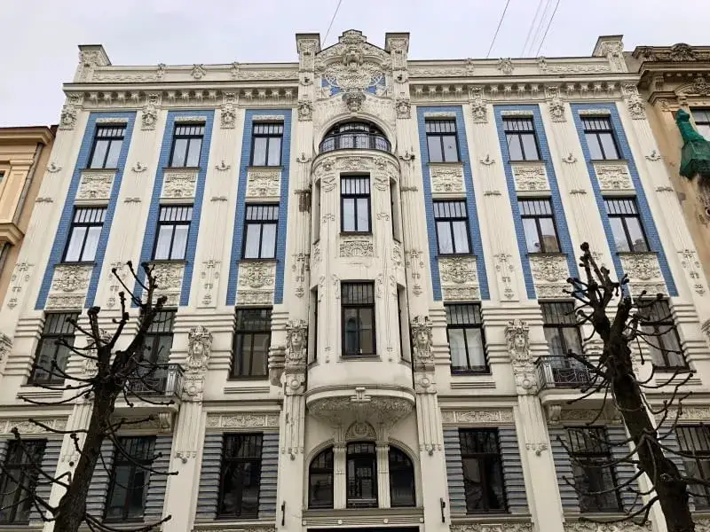 Ryga architektura secesyjna