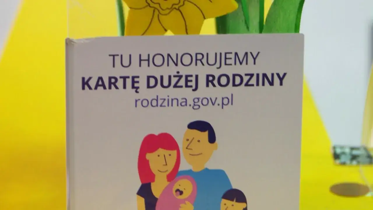 Tu honorujemy kartę dużej rodziny. Zniżki dla rodzin z dziećmi.