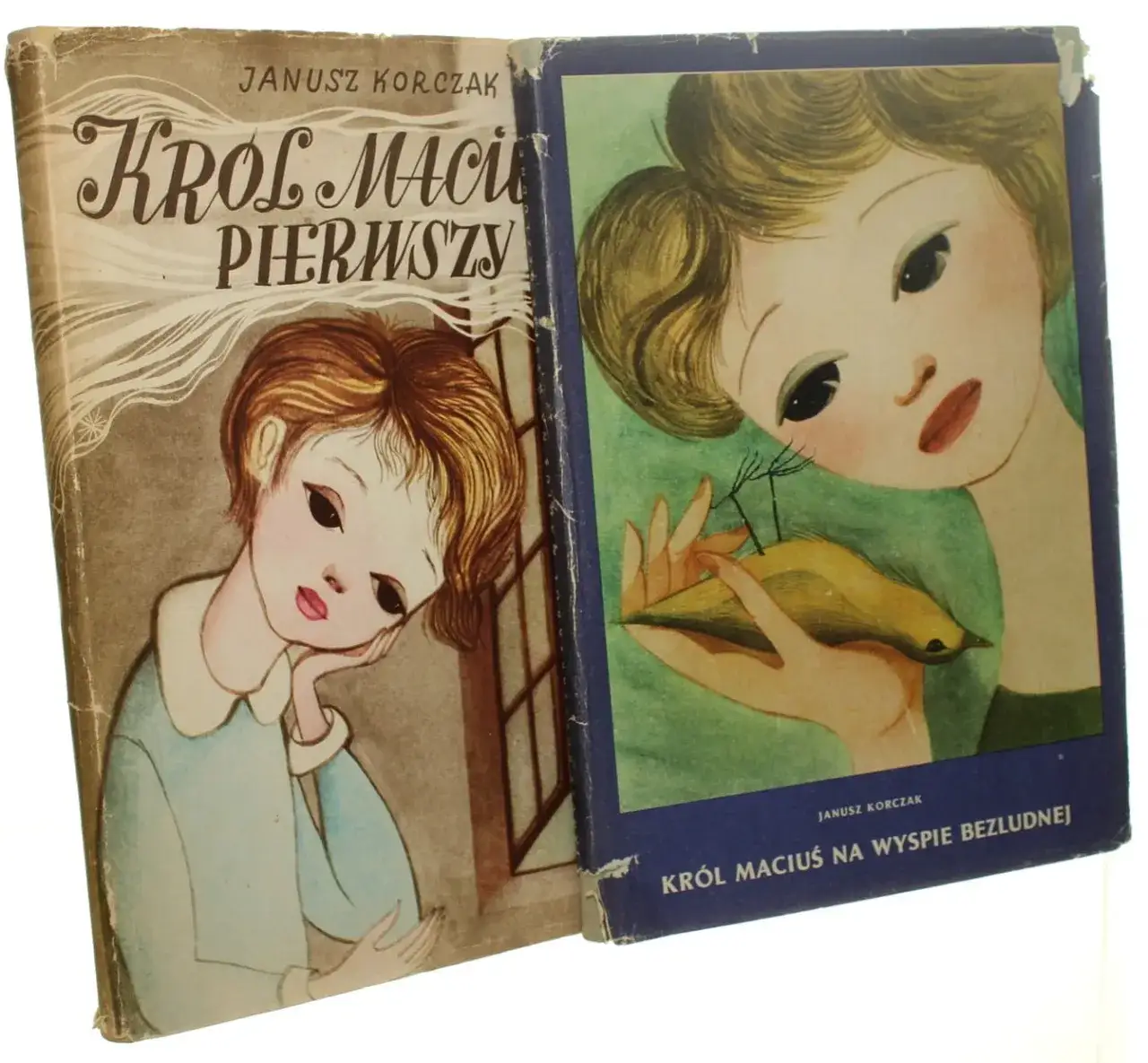 Ilustracje z książki Król Maciuś Pierwszy