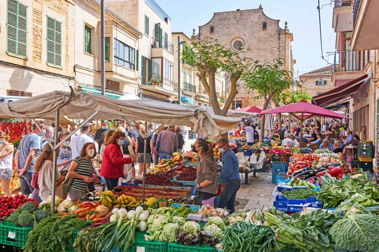 Wochenmarkt Santanyí Mallorca