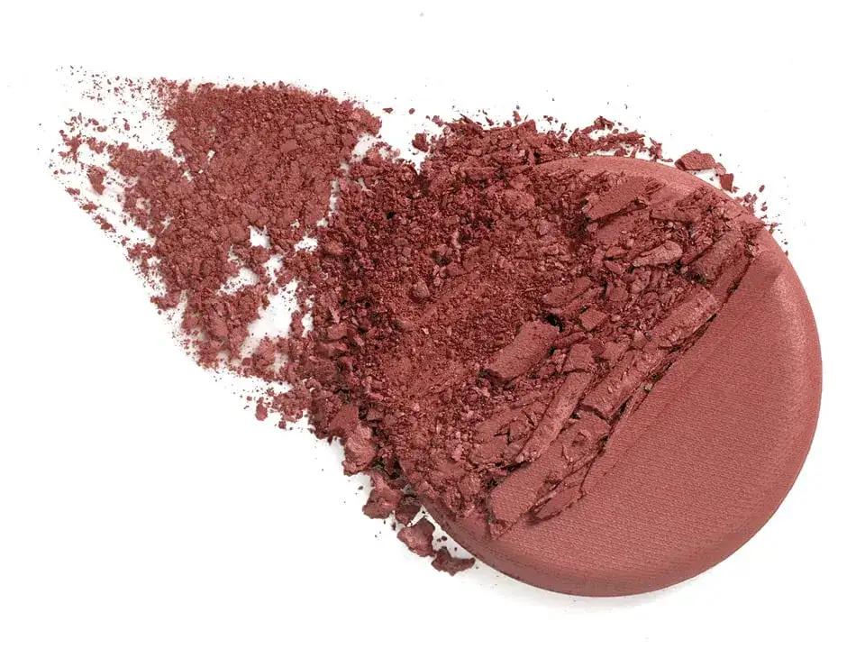 Verschiedene Rouge Texturen und Farben