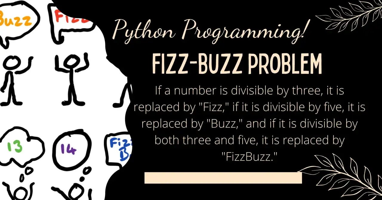 Programowanie w Pythonie: problem FizzBuzz. Dzielne liczby zamieniamy na