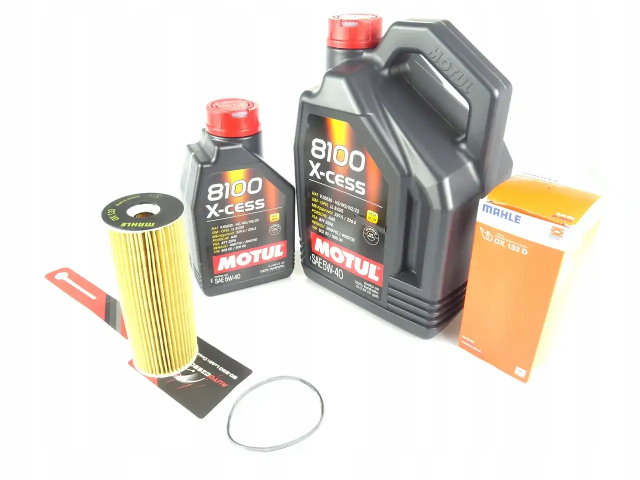 Motul 5W40 X-cess X-clean butelki