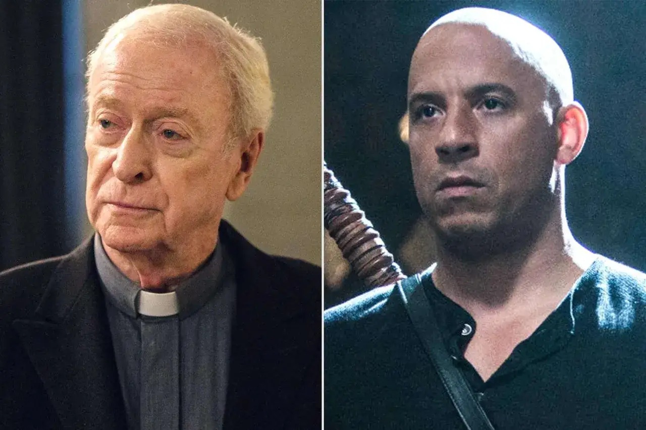 Michael Caine och Vin Diesel i en scen från