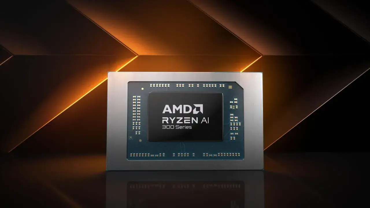 Nowe procesory AMD Ryzen AI 300 Series, zasilające przyszłość obliczeń.
