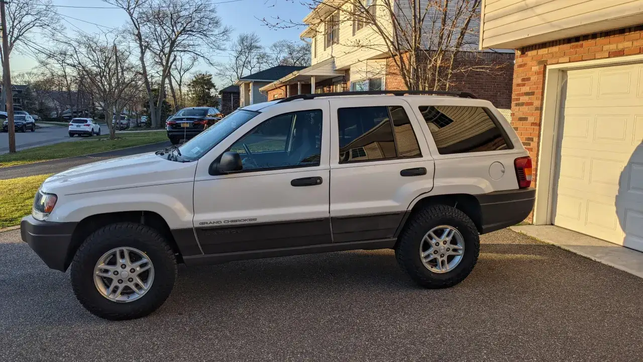 Jeep Grand Cherokee WJ lift 2 cale opony 245/75R16