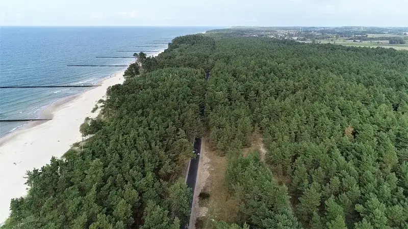Velo Baltica R10 Sarbinowo Mielno trasa rowerowa