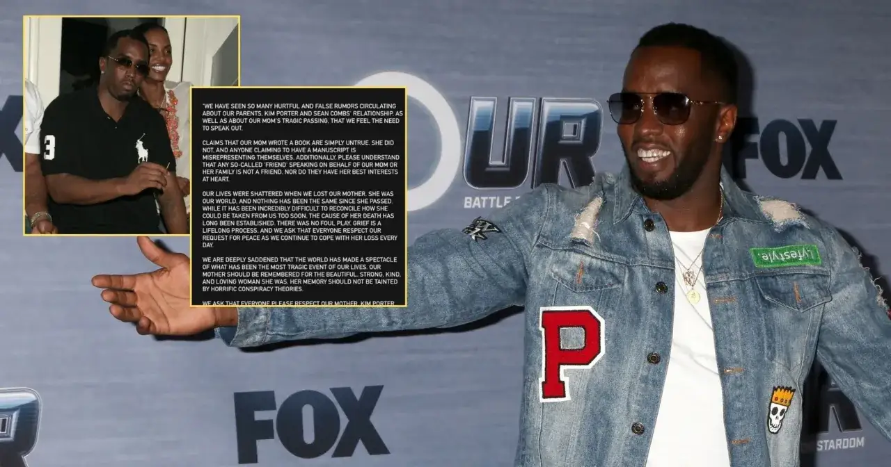 Sean Combs z dziećmi w żałobie po stracie matki. Rodzina prosi o szacunek i spokój.