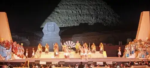 Scenografia opera Aida Egipt