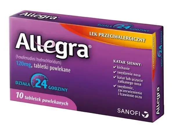 leki na alergię bez recepty apteka