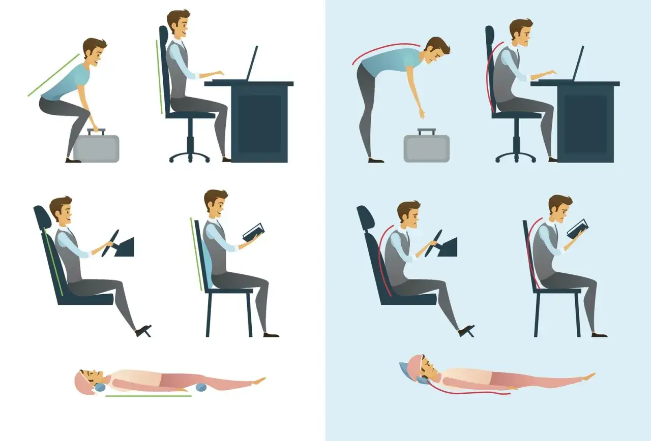 ergonomia praca biuro osteofitoza