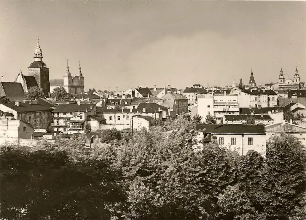 Piotrk&oacute;w Trybunalski Stare Miasto panorama