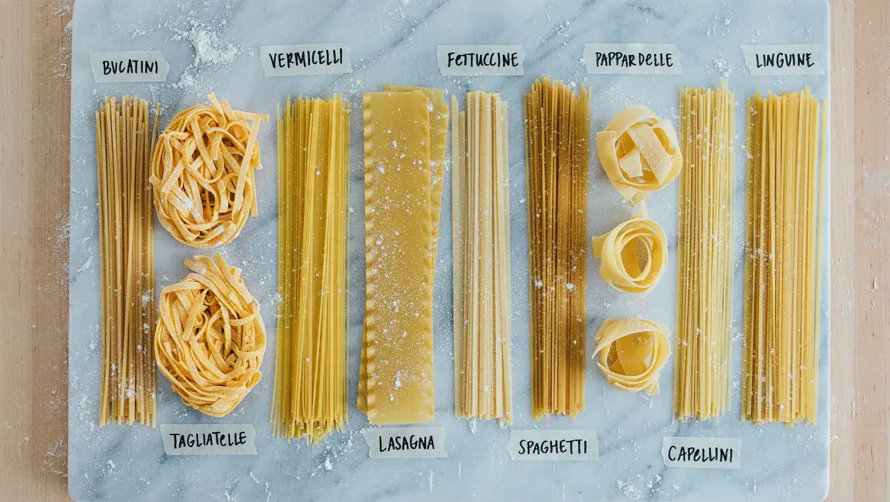 Zdjęcie Rodzaje spaghetti: poznaj różnice i najlepsze sposoby przygotowania