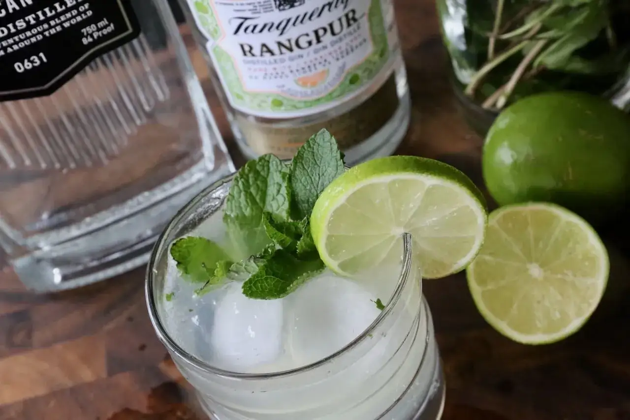 Składniki do Gin Mojito