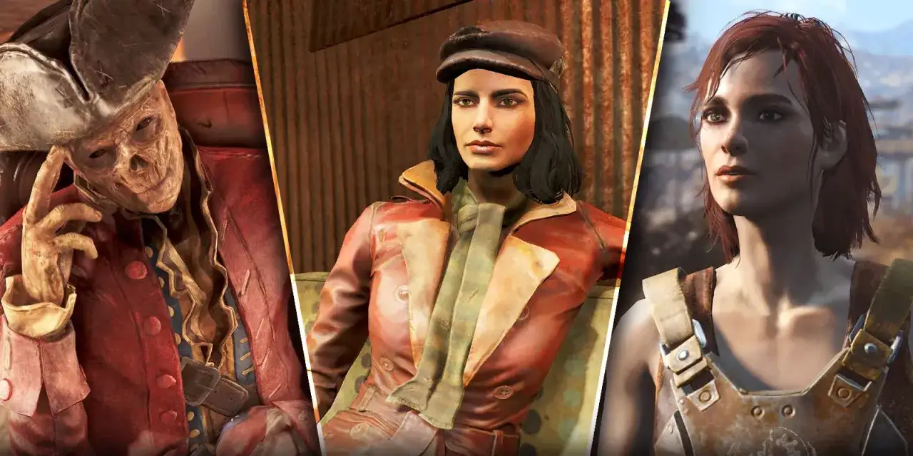 Personajes de Fallout 4, incluyendo a Nick Valentine y posibles intereses románticos, listos para el romance.