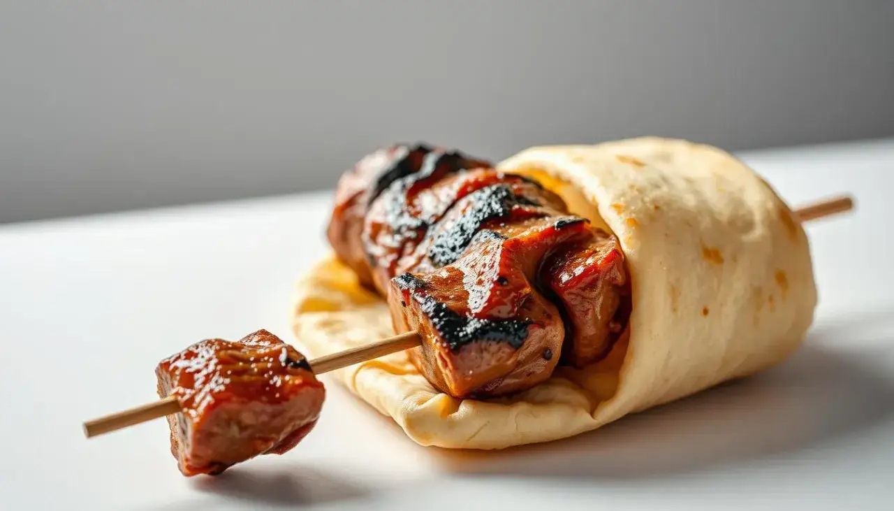 Rollo kebab przekr&oacute;j składniki
