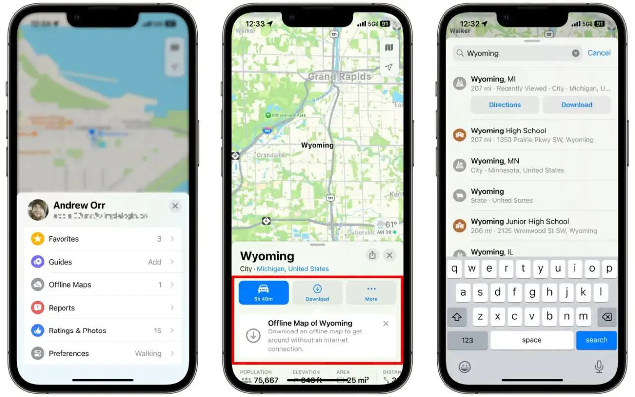 Ustawienia Znajdź m&oacute;j iPhone