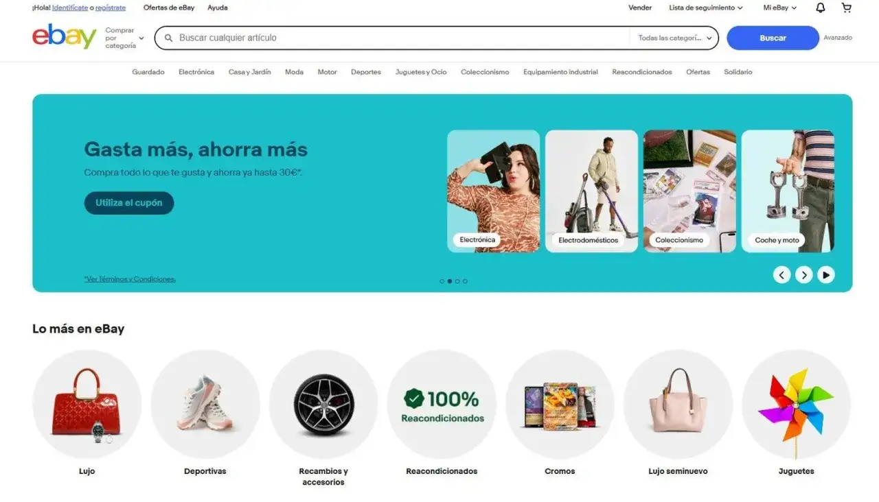 En eBay puedes hacer negocio comprando o vendiendo. Explora categorías como electrónica, coleccionismo, coches y motos, o artículos de lujo.