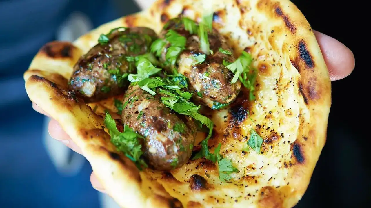 kebab box z kurczakiem i warzywami